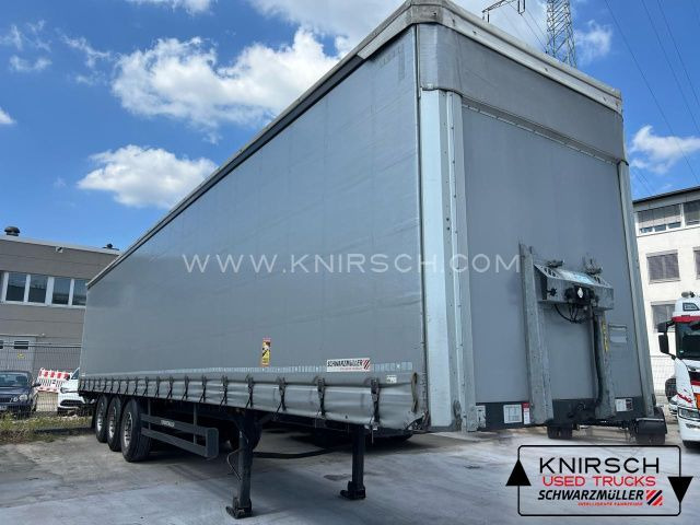 Schwarzmüller Pritschenauflueger RH150, Liftache, SAF - Tentinė puspriekabė: foto 1 Schwarzmüller Pritschenauflueger RH150, Liftache, SAF - Tentinė puspriekabė: foto 1