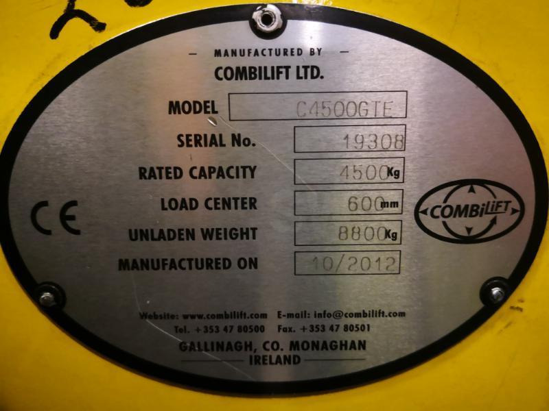 Šoninis krautuvas Combilift C4500GTE: foto 7