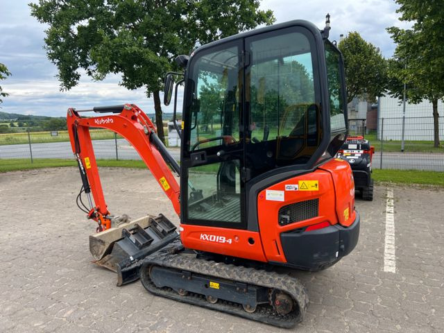 Kubota KX 019-4, Bj 22, 625 BH, Tilt MS01, TL, GL - Mini ekskavatorius: foto 3 Kubota KX 019-4, Bj 22, 625 BH, Tilt MS01, TL, GL - Mini ekskavatorius: foto 3