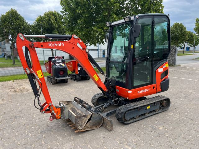 Kubota KX 019-4, Bj 22, 625 BH, Tilt MS01, TL, GL - Mini ekskavatorius: foto 1 Kubota KX 019-4, Bj 22, 625 BH, Tilt MS01, TL, GL - Mini ekskavatorius: foto 1