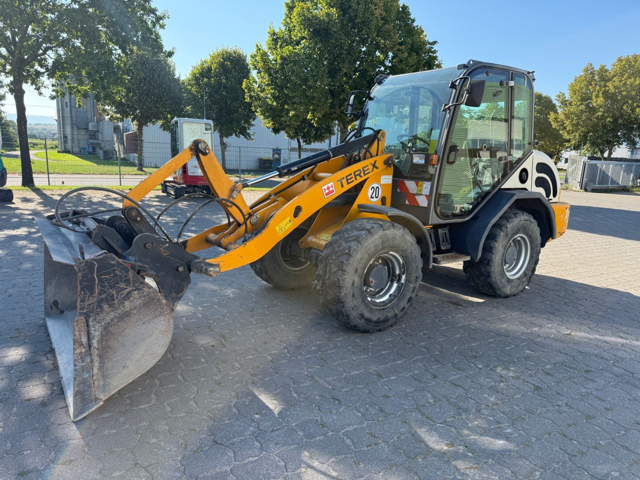 Terex TL 80 AS, BJ 14, 1750 BH, Kramer SWE, SK-Schaufe - Ratinis krautuvas: foto 1 Terex TL 80 AS, BJ 14, 1750 BH, Kramer SWE, SK-Schaufe - Ratinis krautuvas: foto 1