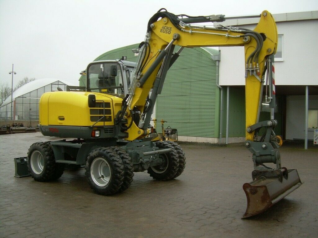 Wacker EW 100, Bj 20, 1750 BH, VA, Powertilt HS08, GL - Ratinis ekskavatorius: foto 4 Wacker EW 100, Bj 20, 1750 BH, VA, Powertilt HS08, GL - Ratinis ekskavatorius: foto 4