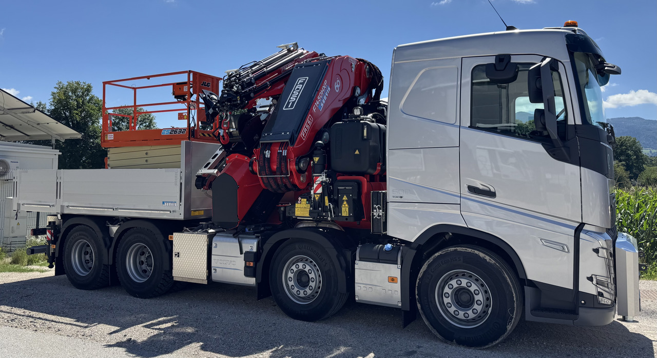 VOLVO FH 500 Hiab Palfinger Fassi F1450-8 JIB-6 - Sunkvežimis su kranu: foto 2 VOLVO FH 500 Hiab Palfinger Fassi F1450-8 JIB-6 - Sunkvežimis su kranu: foto 2