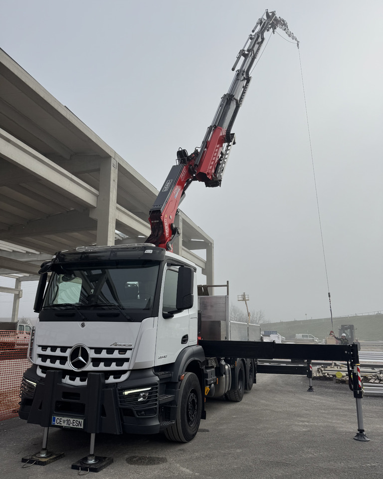 Sunkvežimis su kranu VOLVO Fassi F1750-8 JIB-6  Hiab Palfinger: foto 8
