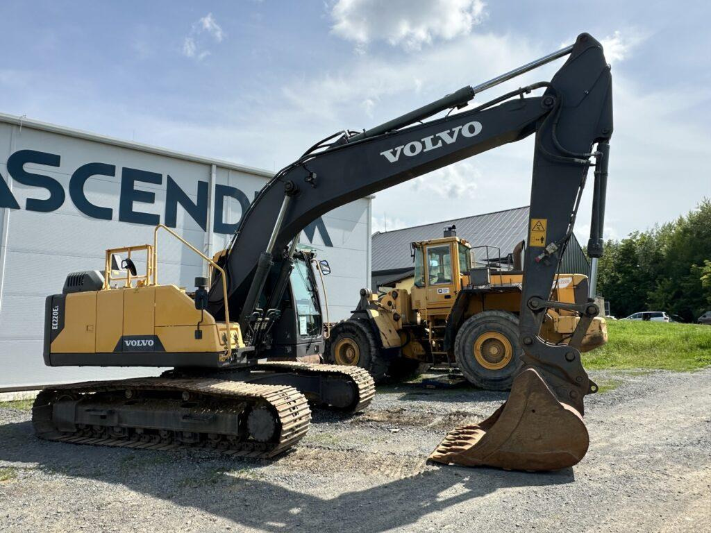 Volvo EC220EL - Vikšrinis ekskavatorius: foto 1 Volvo EC220EL - Vikšrinis ekskavatorius: foto 1