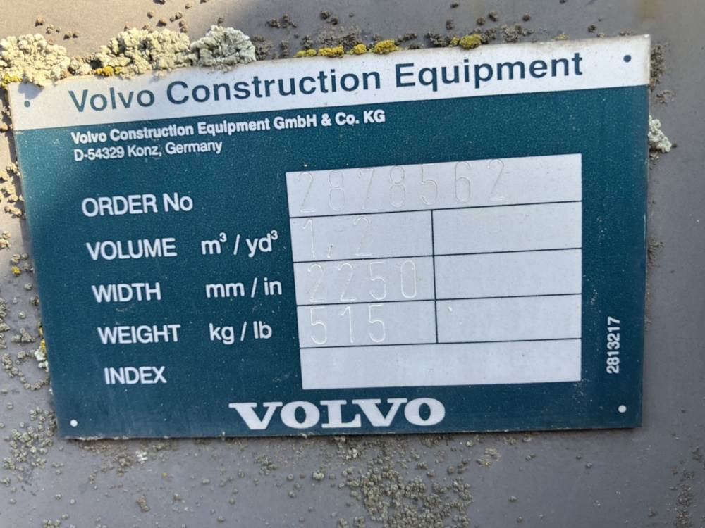 Volvo Schaufel mit Zähnen TPZ - Kaušas: foto 4 Volvo Schaufel mit Zähnen TPZ - Kaušas: foto 4