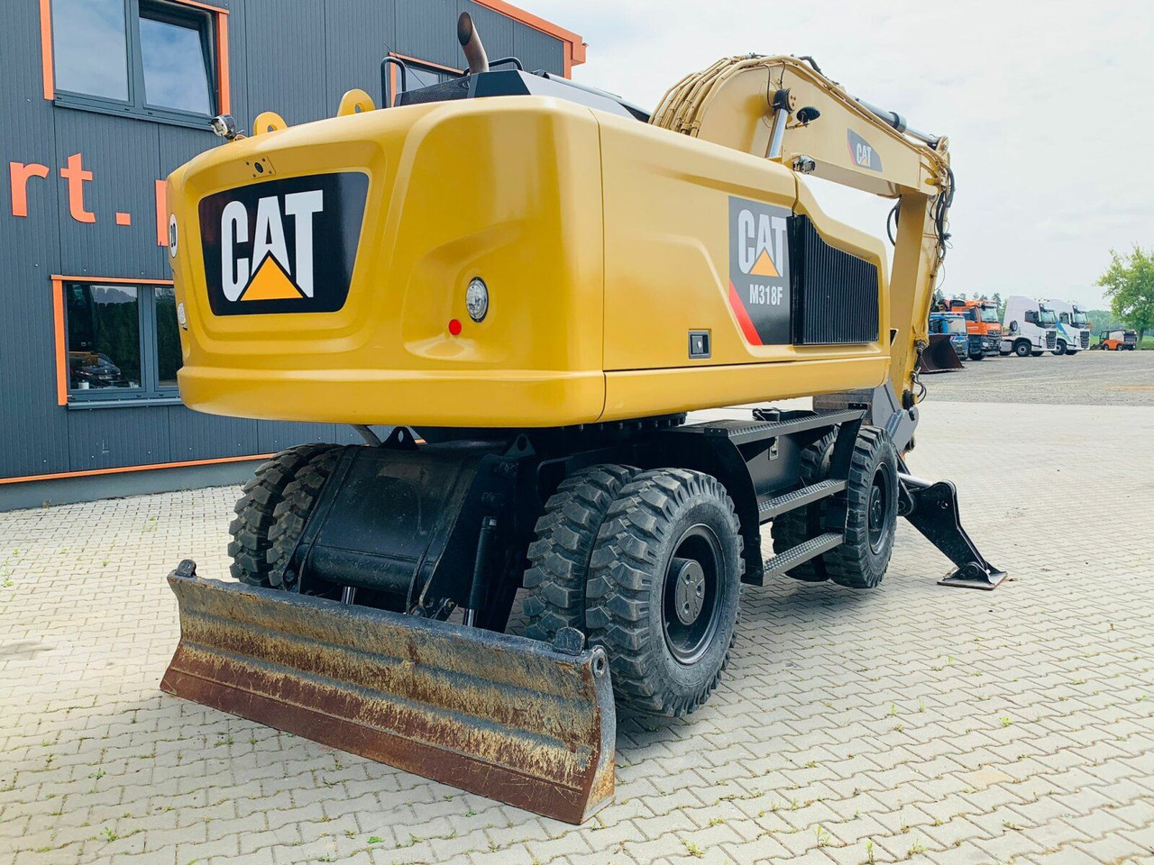 CAT M318F Mobilbagger *5.845 h *Schnellwechsel - Ratinis ekskavatorius: foto 4 CAT M318F Mobilbagger *5.845 h *Schnellwechsel - Ratinis ekskavatorius: foto 4