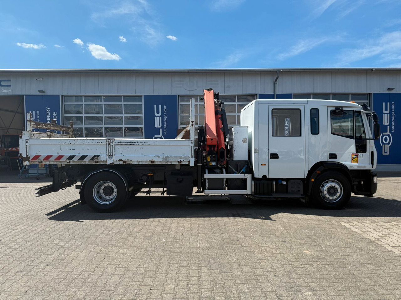 Iveco ML180E 4x2 DOKA Euro 5 Kipper Kran PK16001K-B - Savivartis sunkvežimis, Sunkvežimis su kranu: foto 2 Iveco ML180E 4x2 DOKA Euro 5 Kipper Kran PK16001K-B - Savivartis sunkvežimis, Sunkvežimis su kranu: foto 2