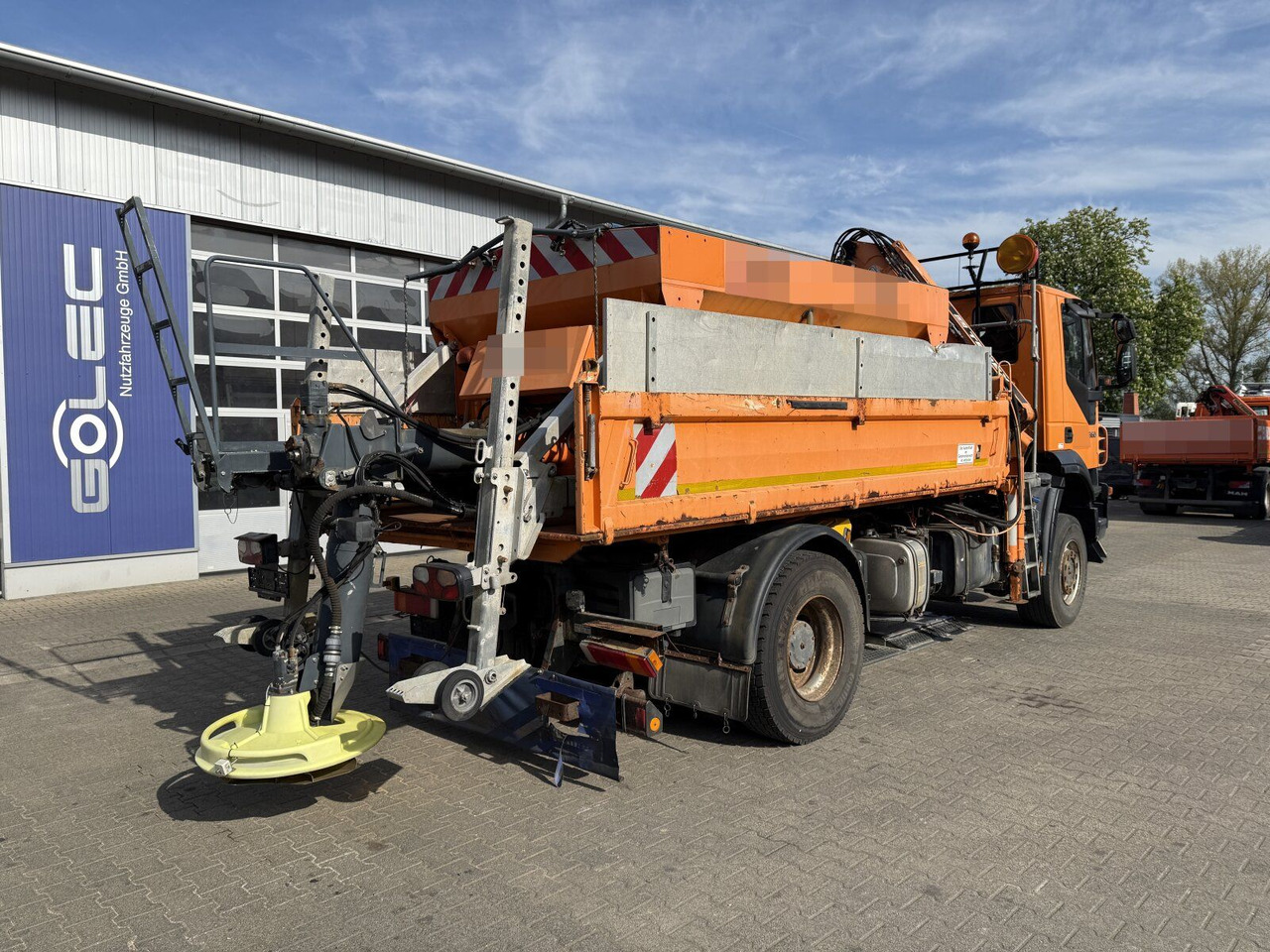 Iveco TRAKKER Kipper Kran TEREX 85.2 Salzstreuer - Savivartis sunkvežimis, Sunkvežimis su kranu: foto 3 Iveco TRAKKER Kipper Kran TEREX 85.2 Salzstreuer - Savivartis sunkvežimis, Sunkvežimis su kranu: foto 3