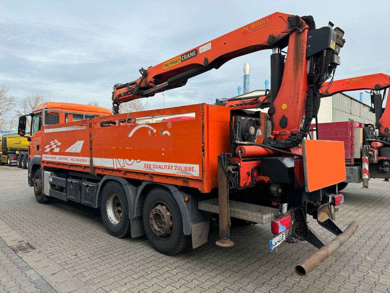 MAN TGS 26.400 6x2 Pritsche Kran Palfinger PK 18001L - Sunkvežimis su kranu: foto 4 MAN TGS 26.400 6x2 Pritsche Kran Palfinger PK 18001L - Sunkvežimis su kranu: foto 4