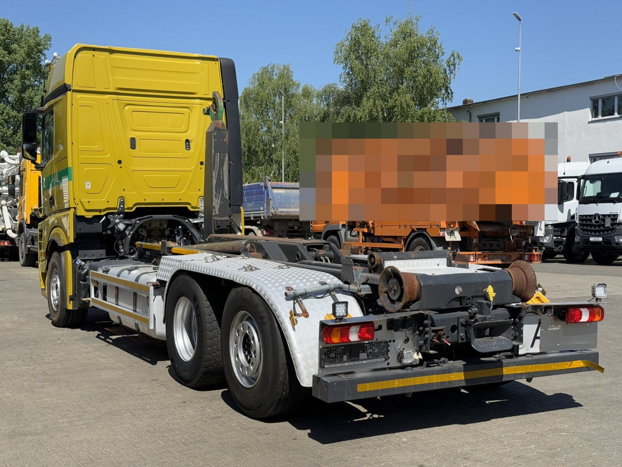 Mercedes-Benz ACTROS 2558 6x2 Abrollkipper *Lenkachse Retarder - Hook-lift sunkvežimis: foto 5 Mercedes-Benz ACTROS 2558 6x2 Abrollkipper *Lenkachse Retarder - Hook-lift sunkvežimis: foto 5