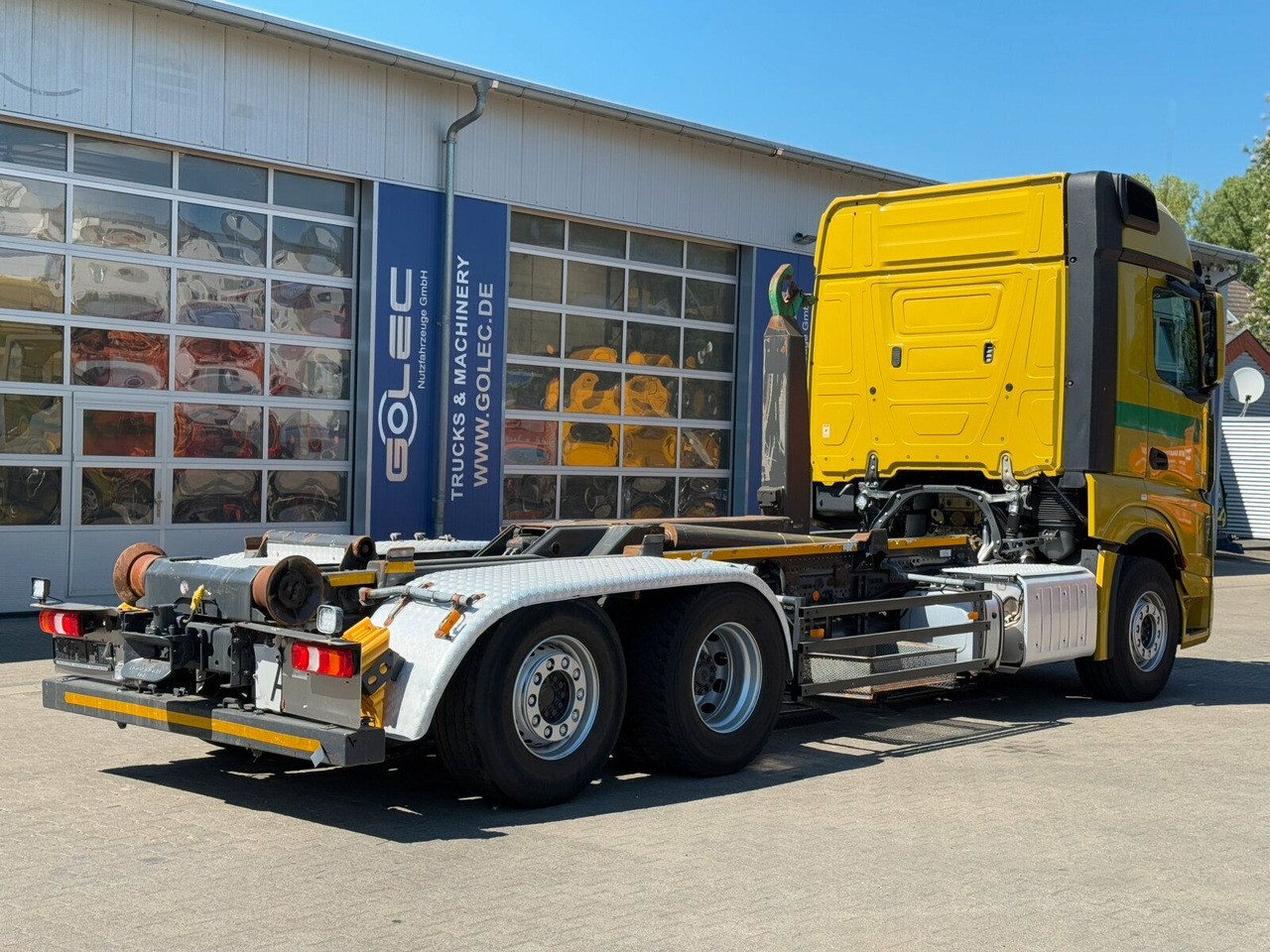 Mercedes-Benz ACTROS 2558 6x2 Abrollkipper *Lenkachse Retarder - Hook-lift sunkvežimis: foto 3 Mercedes-Benz ACTROS 2558 6x2 Abrollkipper *Lenkachse Retarder - Hook-lift sunkvežimis: foto 3