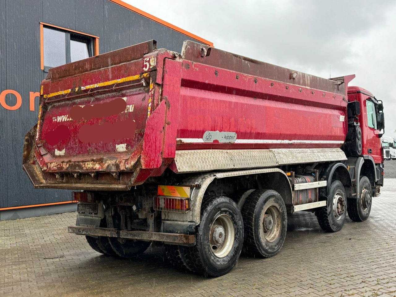 Mercedes-Benz ACTROS 4141 EURO4 8x6 Muldenkipper - Savivartis sunkvežimis: foto 5 Mercedes-Benz ACTROS 4141 EURO4 8x6 Muldenkipper - Savivartis sunkvežimis: foto 5