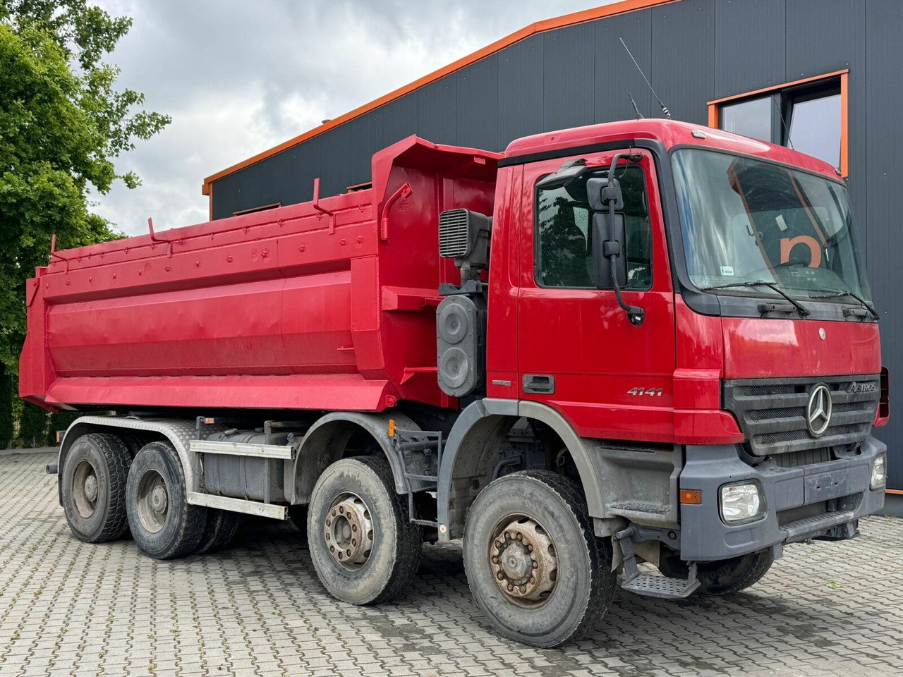 Mercedes-Benz ACTROS 4141 EURO4 8x8 Muldenkipper - Savivartis sunkvežimis: foto 1 Mercedes-Benz ACTROS 4141 EURO4 8x8 Muldenkipper - Savivartis sunkvežimis: foto 1