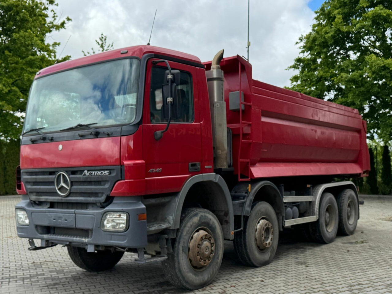 Mercedes-Benz ACTROS 4141 EURO4 8x8 Muldenkipper - Savivartis sunkvežimis: foto 2 Mercedes-Benz ACTROS 4141 EURO4 8x8 Muldenkipper - Savivartis sunkvežimis: foto 2