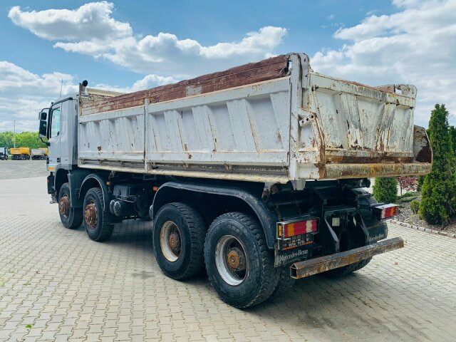 Savivartis sunkvežimis Mercedes-Benz ACTROS 4144 8x8 EURO4 DSK Meiller: foto 10