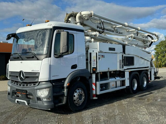 Mercedes-Benz AROCS 2840 6x4 Betonp. Putzmeister BSF36-4.16HLS - Betono siurblys: foto 1 Mercedes-Benz AROCS 2840 6x4 Betonp. Putzmeister BSF36-4.16HLS - Betono siurblys: foto 1