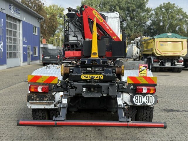 Hook-lift sunkvežimis, Sunkvežimis su kranu Mercedes-Benz Arocs 3246 8x4 Abrollkipper Kran Palfinger 19001: foto 10