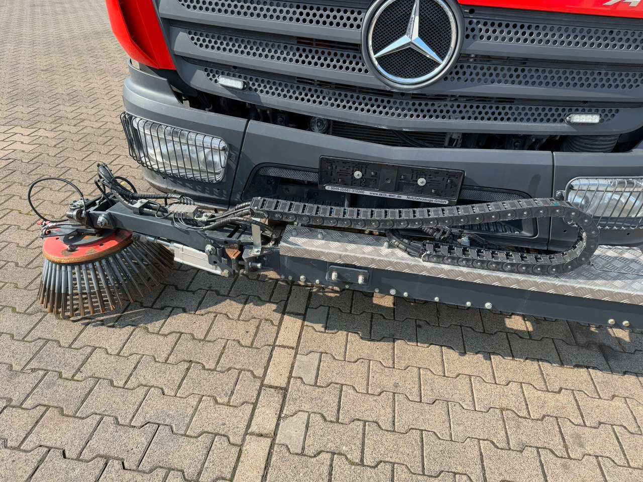 Gatvių šlavimo mašina Mercedes-Benz Atego 1324 4x2 Kehrmaschine BROCK HD Anlage: foto 20