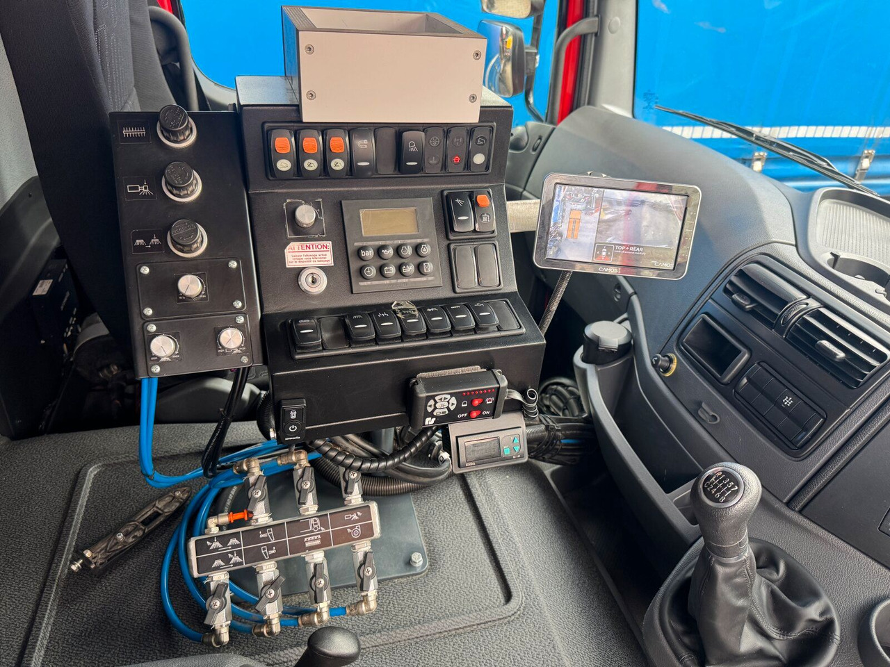 Gatvių šlavimo mašina Mercedes-Benz Atego 1324 4x2 Kehrmaschine BROCK HD Anlage: foto 13