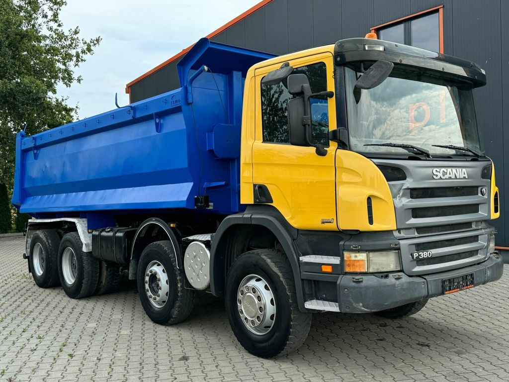 Savivartis sunkvežimis Scania P 380 8x4 Euro 4 Muldenkipper ELBO: foto 1