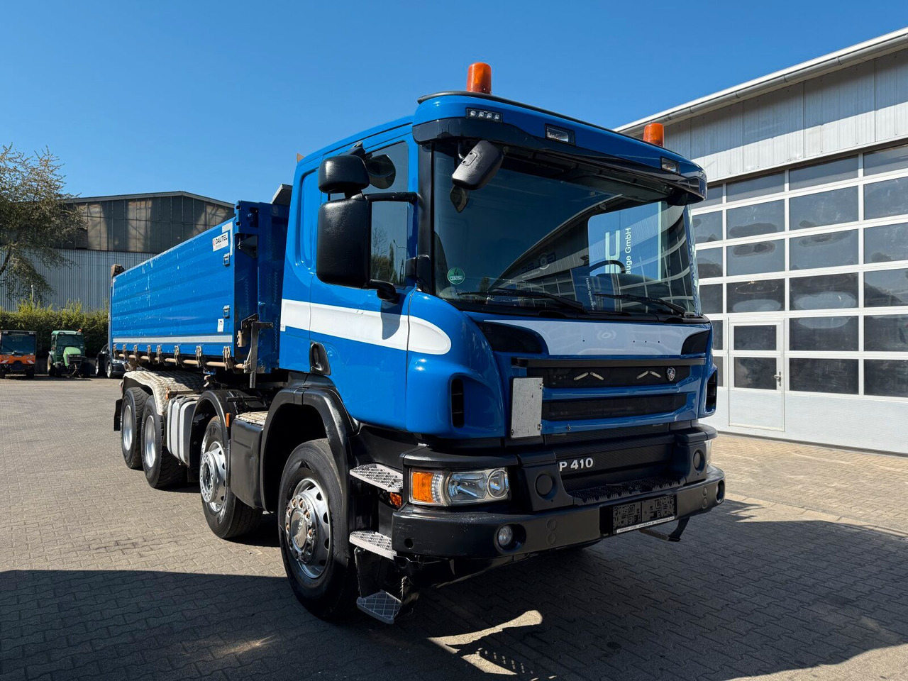 Scania P 410 8x4 Dreiseitenkipper DAUTEL - Savivartis sunkvežimis: foto 1 Scania P 410 8x4 Dreiseitenkipper DAUTEL - Savivartis sunkvežimis: foto 1