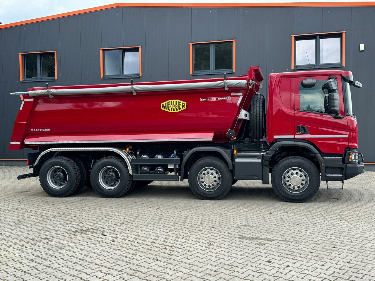 Scania P 420 8x4 Kipper Meiller Euro 6 - Savivartis sunkvežimis: foto 4 Scania P 420 8x4 Kipper Meiller Euro 6 - Savivartis sunkvežimis: foto 4