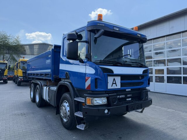 Scania P 450 6x4 Dreiseitenkipper DAUTEL - Savivartis sunkvežimis: foto 1 Scania P 450 6x4 Dreiseitenkipper DAUTEL - Savivartis sunkvežimis: foto 1