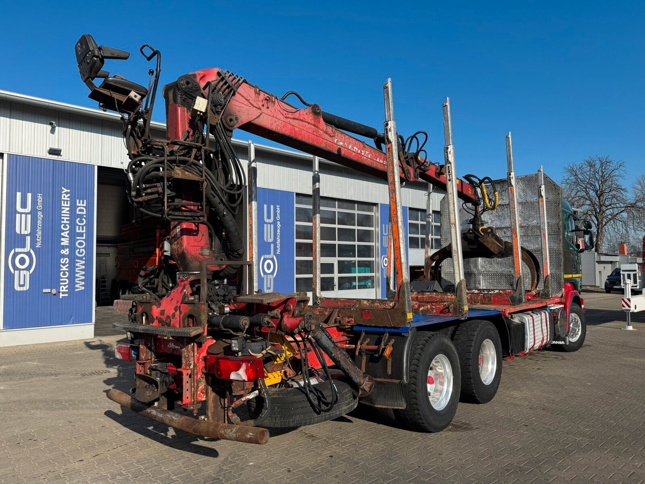 Scania R560 6x4 Holztransport Kran LOGLIFT HIAB 140S79R - Miškovežis, Sunkvežimis su kranu: foto 2 Scania R560 6x4 Holztransport Kran LOGLIFT HIAB 140S79R - Miškovežis, Sunkvežimis su kranu: foto 2