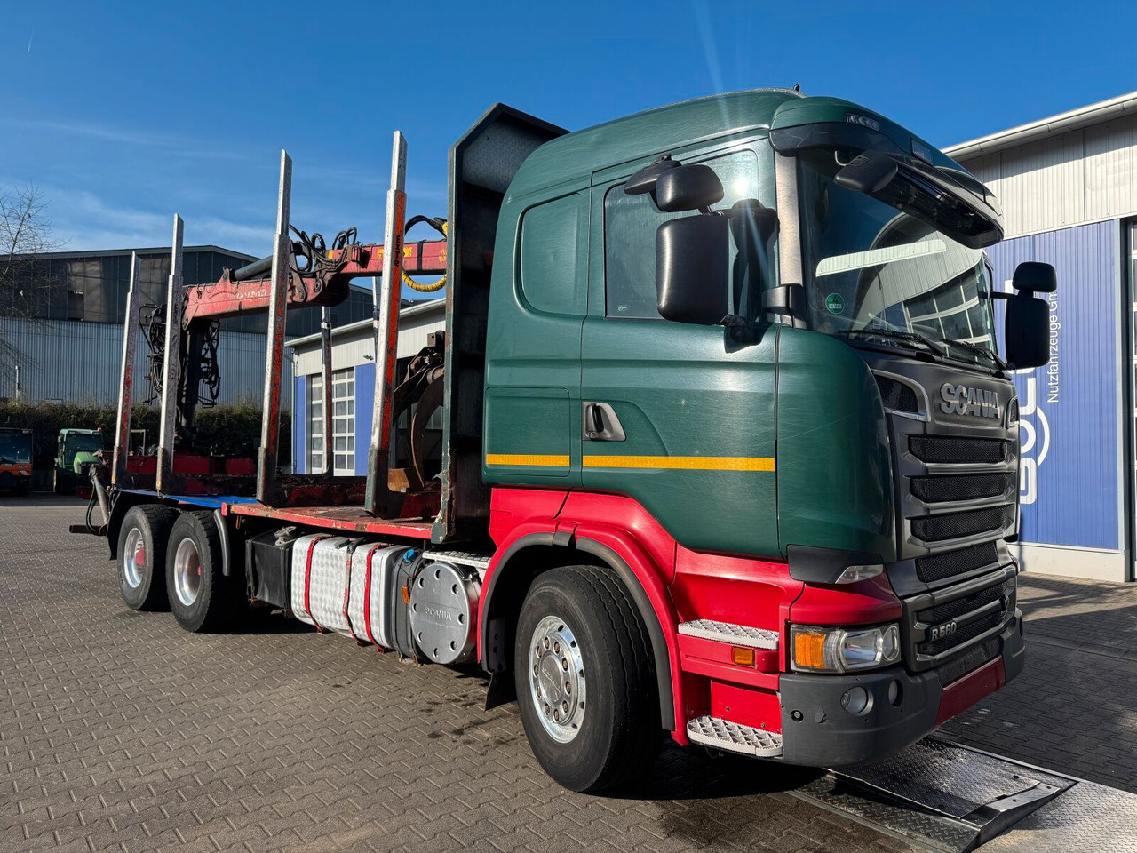 Scania R560 6x4 Holztransport Kran LOGLIFT HIAB 140S79R - Miškovežis, Sunkvežimis su kranu: foto 1 Scania R560 6x4 Holztransport Kran LOGLIFT HIAB 140S79R - Miškovežis, Sunkvežimis su kranu: foto 1