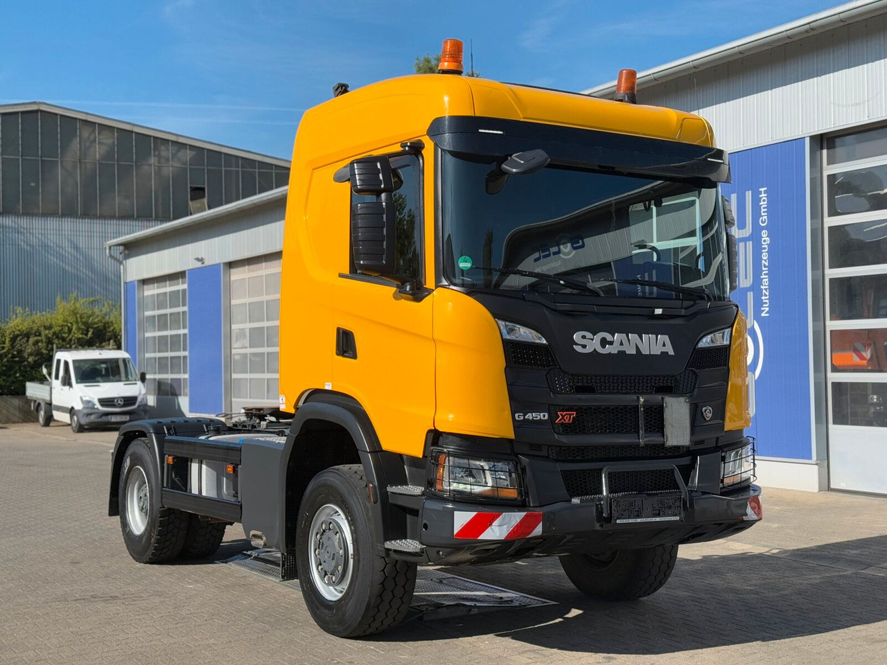 Scania G450 XT 4x4 Euro 6 SZM Kipphydraulik Blatt/ Luft - Vilkikas: foto 1 Scania G450 XT 4x4 Euro 6 SZM Kipphydraulik Blatt/ Luft - Vilkikas: foto 1
