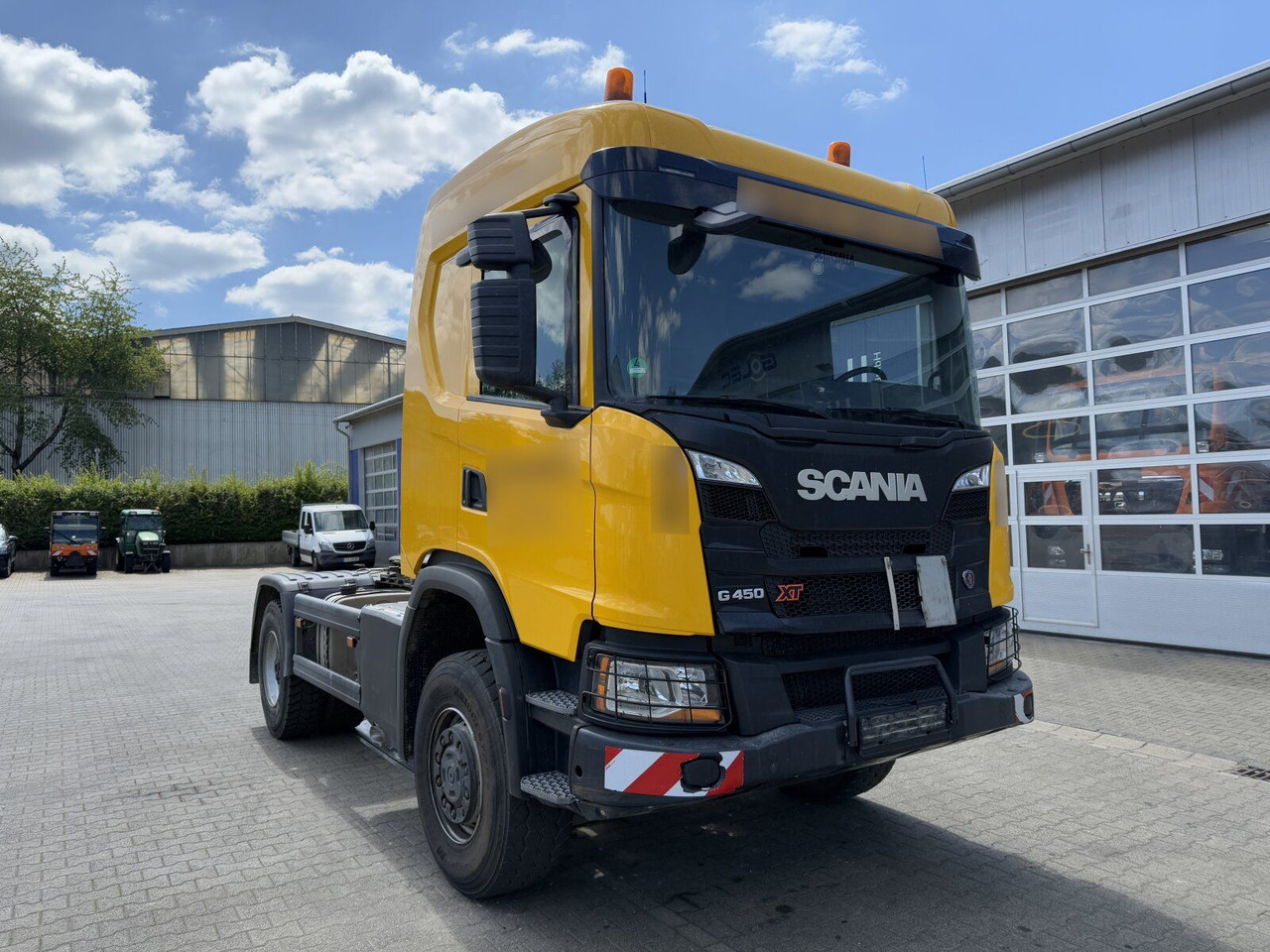 Scania G450 XT 4x4 Euro 6 SZM Kipphydraulik Blatt/ Luft - Vilkikas: foto 1 Scania G450 XT 4x4 Euro 6 SZM Kipphydraulik Blatt/ Luft - Vilkikas: foto 1