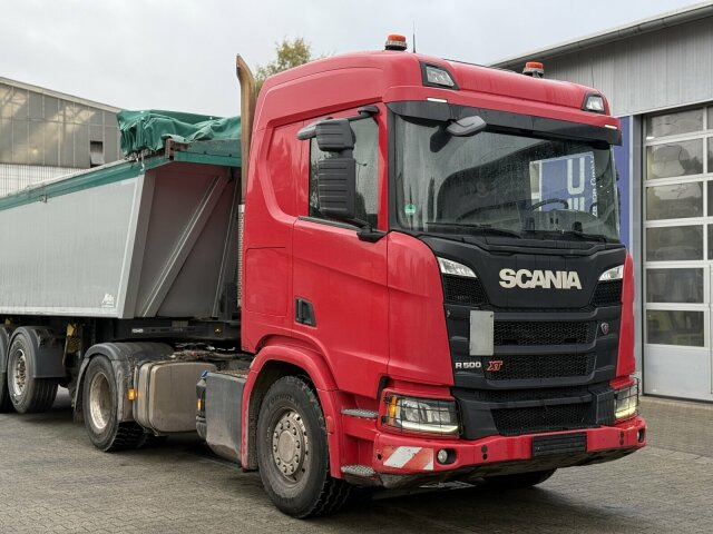 Scania R500 XT 4x2 Euro 6 SZM Kipphydraulik Blatt/ Luft - Vilkikas: foto 1 Scania R500 XT 4x2 Euro 6 SZM Kipphydraulik Blatt/ Luft - Vilkikas: foto 1