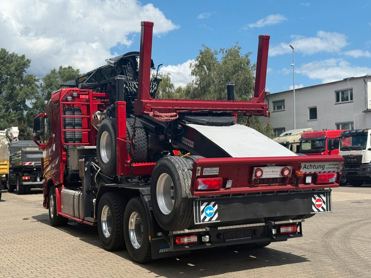 Volvo FH 540 6x4 Langholztransporter Kran + Anhänger - Miškovežis, Sunkvežimis su kranu: foto 5 Volvo FH 540 6x4 Langholztransporter Kran + Anhänger - Miškovežis, Sunkvežimis su kranu: foto 5