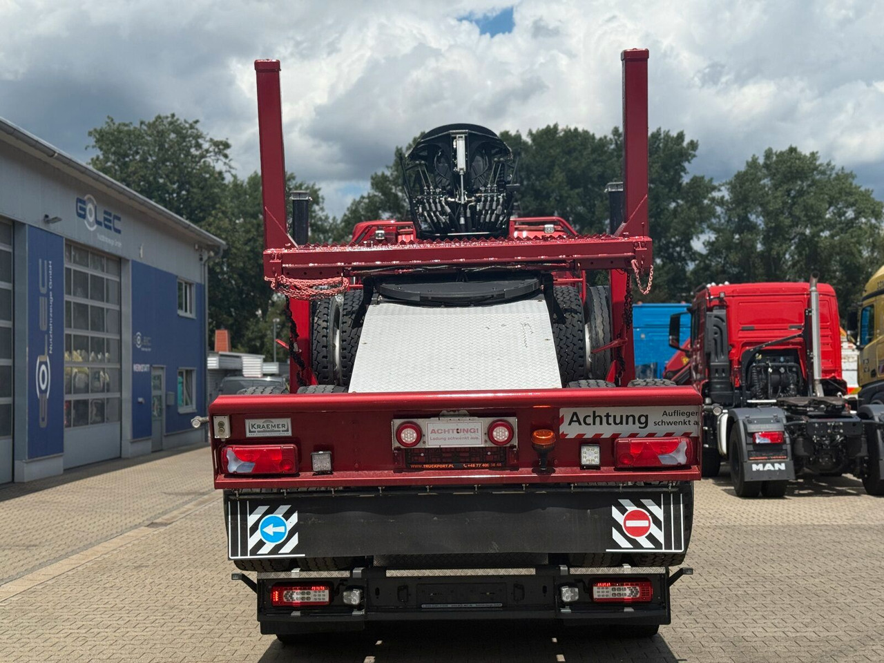 Volvo FH 540 6x4 Langholztransporter Kran + Anhänger - Miškovežis, Sunkvežimis su kranu: foto 4 Volvo FH 540 6x4 Langholztransporter Kran + Anhänger - Miškovežis, Sunkvežimis su kranu: foto 4