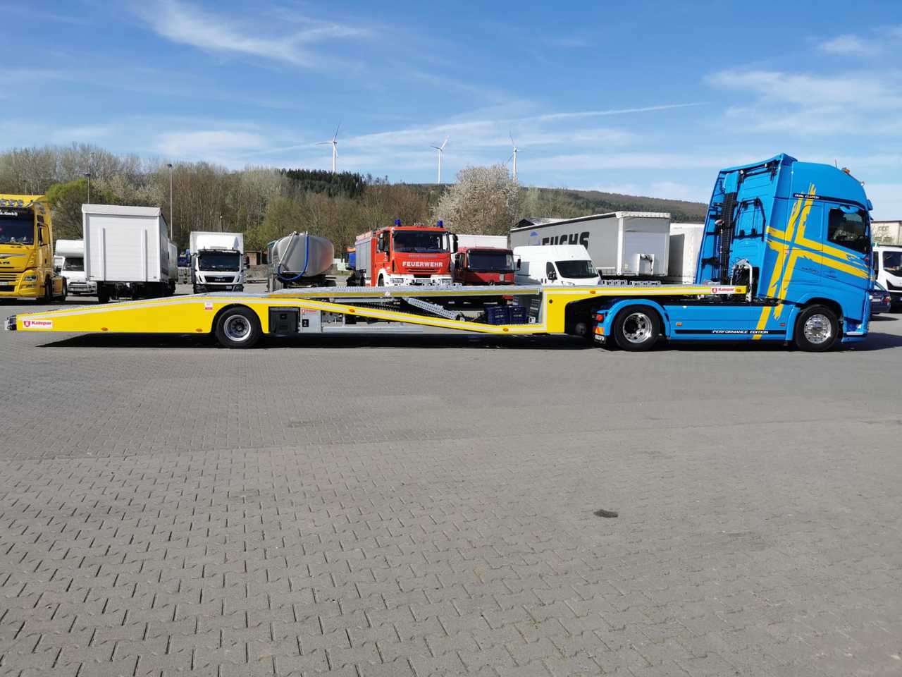 KALEPAR KLP 119V4 Autotransporter - Autovežis puspriekabė: foto 4 KALEPAR KLP 119V4 Autotransporter - Autovežis puspriekabė: foto 4