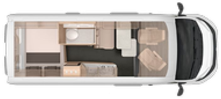 Knaus BoxLife Pro 600 STREET 60 Years Mon.Rate € 592,0 - Mikroautobusas kemperis: foto 2 Knaus BoxLife Pro 600 STREET 60 Years Mon.Rate € 592,0 - Mikroautobusas kemperis: foto 2