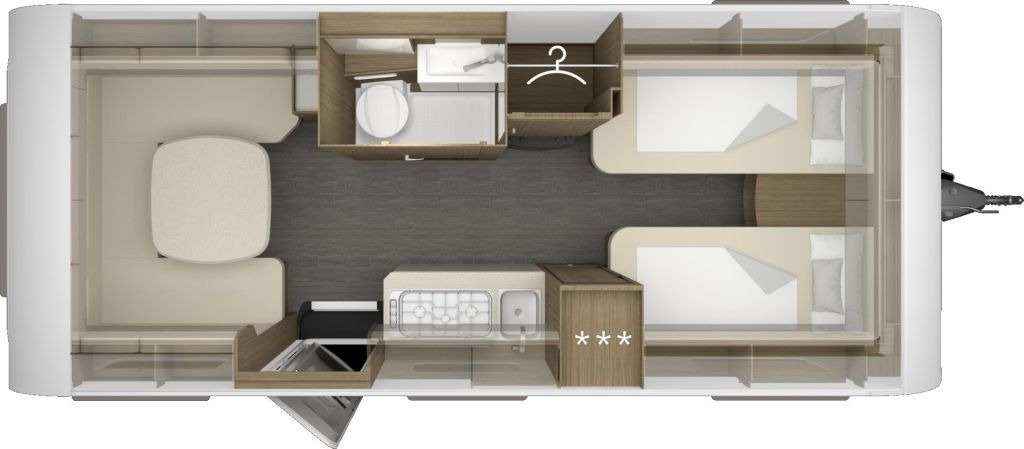 Tabbert Cazadora 550 E 2,3 Alde Warmwasserheizung - Prikabinamas namelis: foto 2 Tabbert Cazadora 550 E 2,3 Alde Warmwasserheizung - Prikabinamas namelis: foto 2