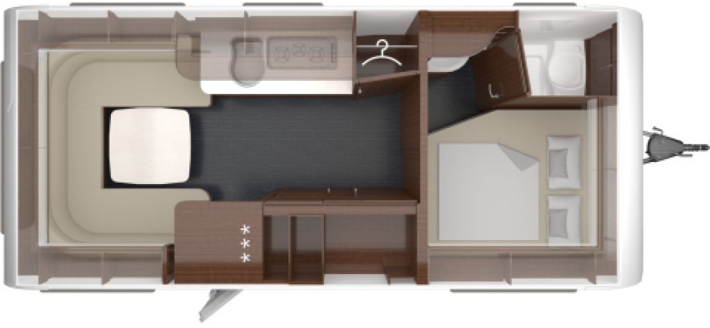 Tabbert Puccini 560 TD 2,5 3 Pakete - Prikabinamas namelis: foto 1 Tabbert Puccini 560 TD 2,5 3 Pakete - Prikabinamas namelis: foto 1