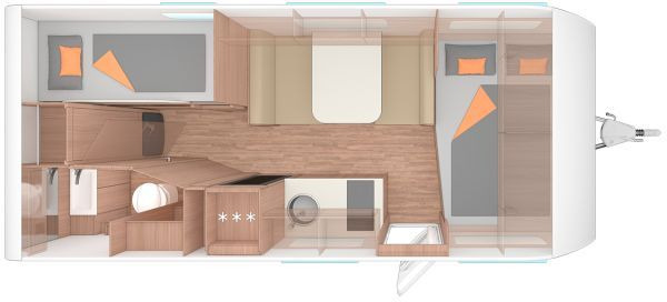 Weinsberg CaraCito 500 QDK Leichter Hagel Dach - Prikabinamas namelis: foto 2 Weinsberg CaraCito 500 QDK Leichter Hagel Dach - Prikabinamas namelis: foto 2