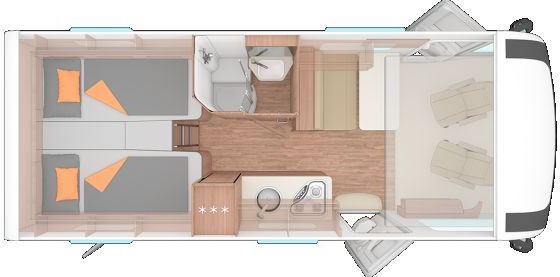 Weinsberg CaraCore 650 MEG Automatik/180PS Weinsberg CaraCore 650 MEG Automatik/180PS - Integruotas kemperis: foto 3 Weinsberg CaraCore 650 MEG Automatik/180PS Weinsberg CaraCore 650 MEG Automatik/180PS - Integruotas kemperis: foto 3