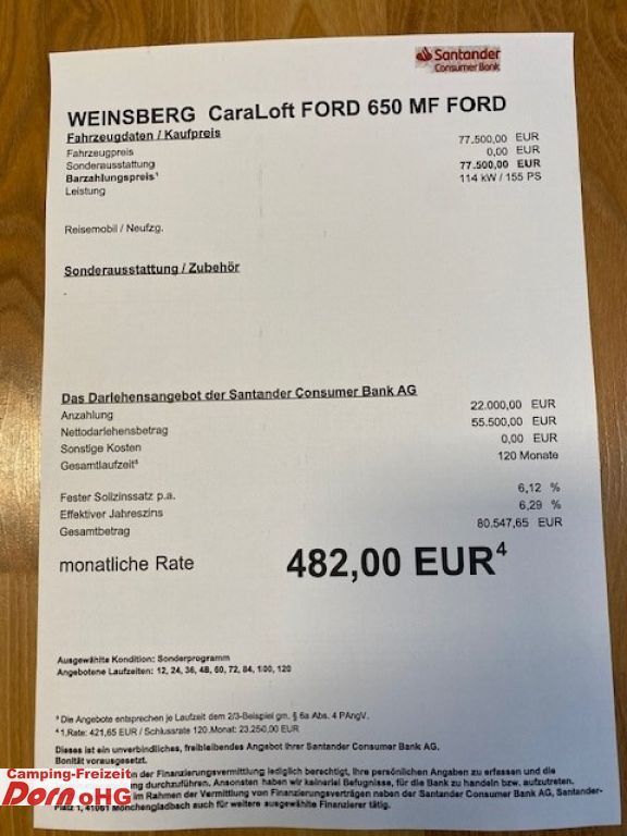 Weinsberg CaraLoft 650 MF Automatikgetriebe Weinsberg CaraLoft 650 MF Automatikgetriebe - Pusiau integruotas kemperis: foto 3 Weinsberg CaraLoft 650 MF Automatikgetriebe Weinsberg CaraLoft 650 MF Automatikgetriebe - Pusiau integruotas kemperis: foto 3