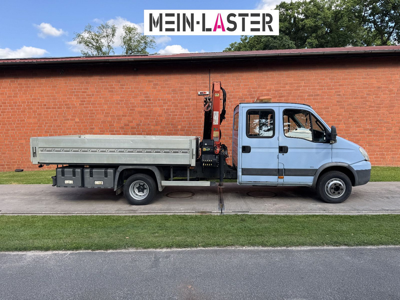 Iveco 65C180 3.0d Palfinger PK 6500 7 Sitzer NL 2300kg - Bortinis automobilis, Komercinis automobilis su dviguba kabina: foto 4 Iveco 65C180 3.0d Palfinger PK 6500 7 Sitzer NL 2300kg - Bortinis automobilis, Komercinis automobilis su dviguba kabina: foto 4