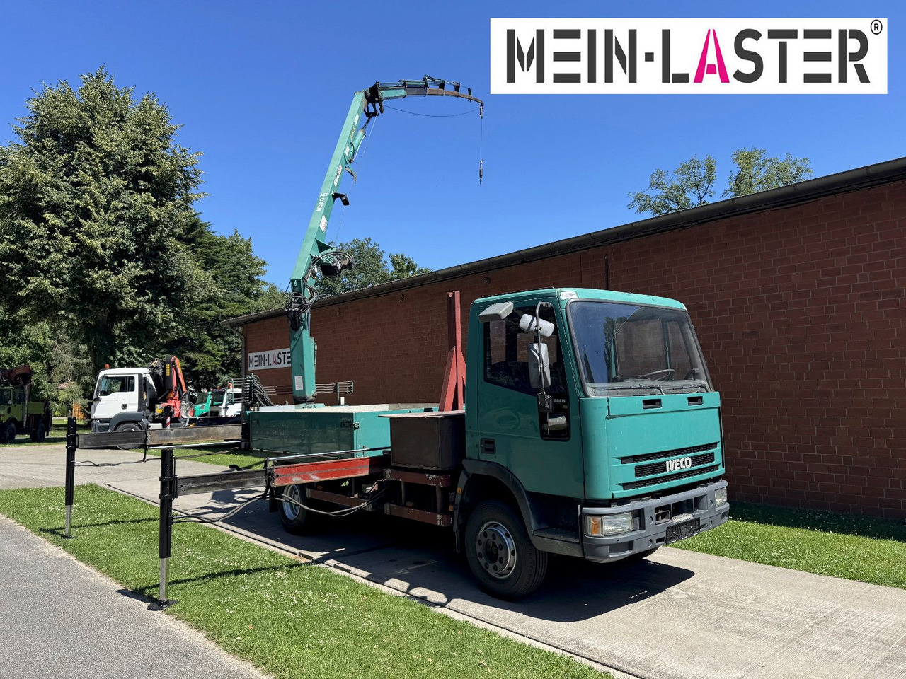 Iveco ML 80 E 15 Tirre 131 22.7 m Funk + Seilwinde - Sunkvežimis su kranu: foto 2 Iveco ML 80 E 15 Tirre 131 22.7 m Funk + Seilwinde - Sunkvežimis su kranu: foto 2