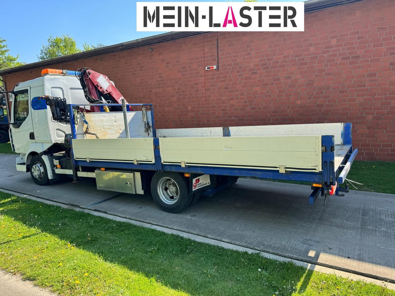 Sunkvežimis su kranu Renault Midlum 220 HMF 683 K4 15m-400 Kg Funk Seilwinde: foto 7