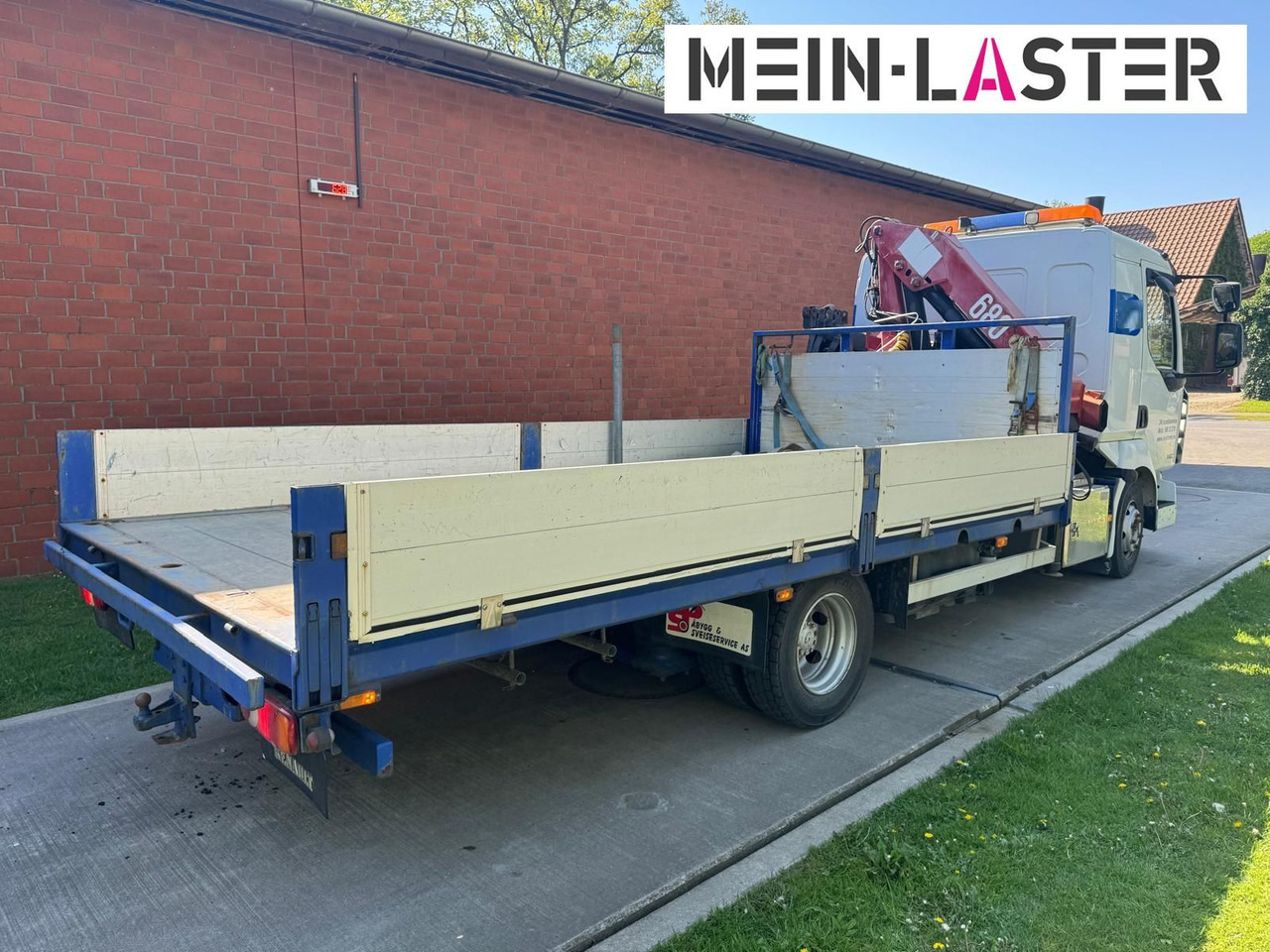 Sunkvežimis su kranu Renault Midlum 220 HMF 683 K4 15m-400 Kg Funk Seilwinde: foto 6