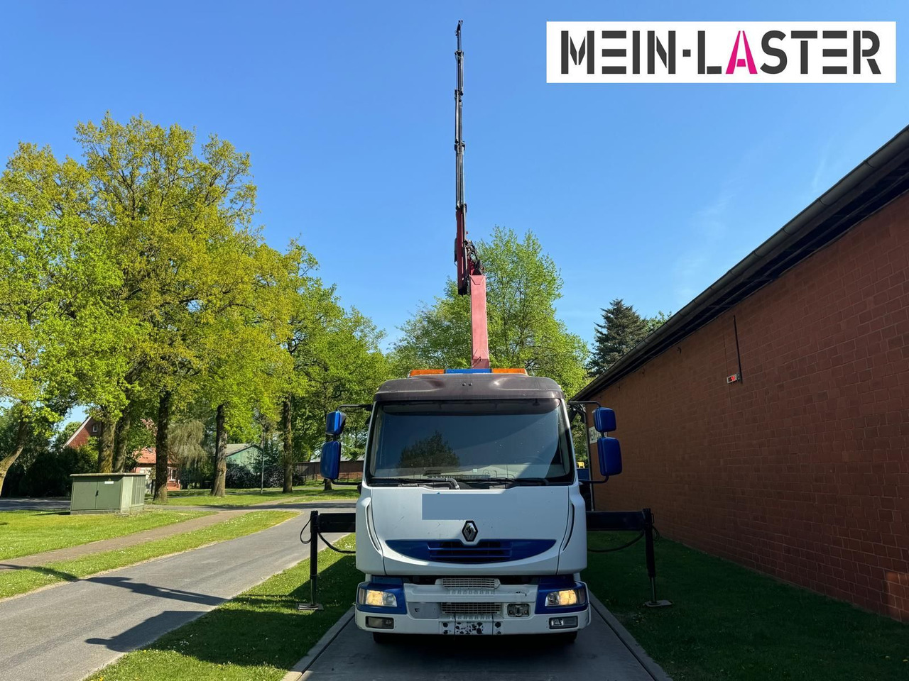 Sunkvežimis su kranu Renault Midlum 220 HMF 683 K4 15m-400 Kg Funk Seilwinde: foto 14
