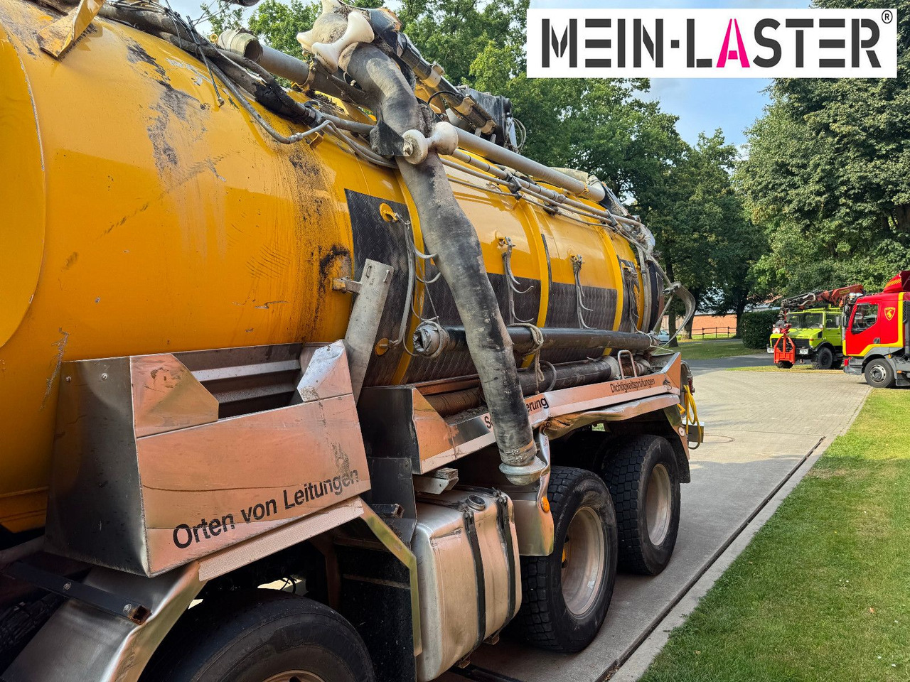 Asenizatorius Scania G 450 8x4 Kaiser Twister Komfort V2A Funk: foto 7