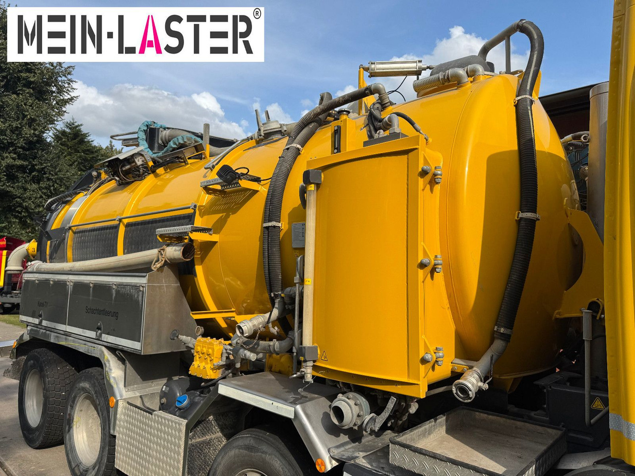 Asenizatorius Scania G 450 8x4 Kaiser Twister Komfort V2A Funk: foto 6