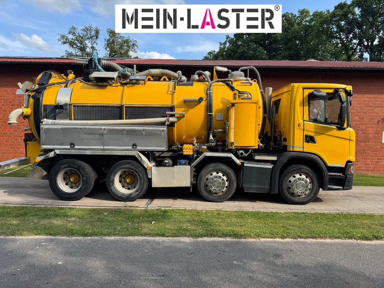 Scania G 450 8x4 Kaiser Twister Komfort V2A Funk - Asenizatorius: foto 3 Scania G 450 8x4 Kaiser Twister Komfort V2A Funk - Asenizatorius: foto 3